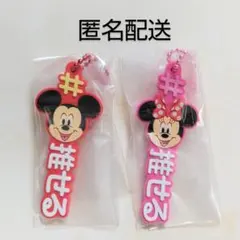 ハッシュタグつける　ディズニー　ミッキー マウス　ミニー マウス　推せる　2点