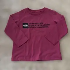 THE NORTH FACE 長袖カットソー 110 ピンク