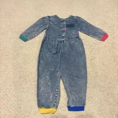 【最終価格】デニム　オールインワン　ヴィンテージ