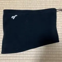 ef 黒 エネクスフリートネックウォーマー