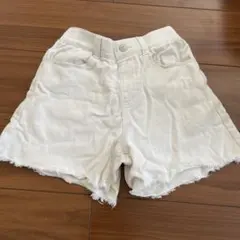 GLOBAL WORK ホワイトショートパンツ 150cm
