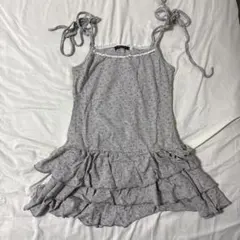 ANDMARY Rachel knit frill mini dress - メルカリ