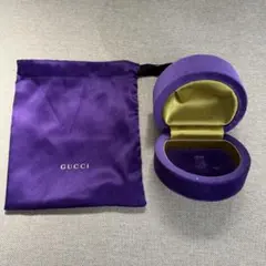 【新品未使用】GUCCI ベルベット ギフトボックス 紫