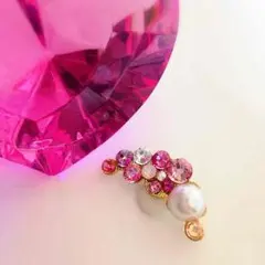 ピンク系♡イヤーカフ