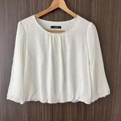 シューラルー　シフォントップス　長袖　Mサイズ