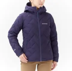 モンベル　イグニスダウンパーカ　レディースM　ダウン　ネイビー