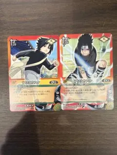 NARUTO カードゲーム うちはサスケ 忍-47 忍-26 - メルカリ