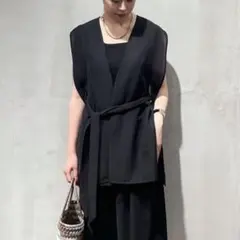 DouDou シアーメッシュサイドベルトジレのサムネイル