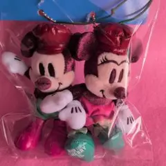 ディズニーリゾート ミッキー＆ミニー ぬいぐるみチャーム　 さくらんぼ　チェリー