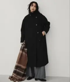 スタンドカラー コート