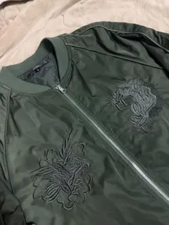 美品 JOHN BULL 虎龍 別珍 サテン 日本 限定スカジャン unisex JOHN BULL 虎龍 別珍 サテン 日本限定 スカジャン vintage 緑 - メルカリ