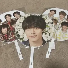 King&Prince カウコン　永瀬廉　ジャンボうちわ　3枚セット