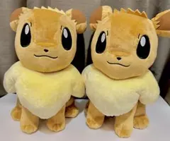 【ポケットモンスター】 イーブイ めちゃもふぐっとぬいぐるみ 2体セット