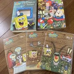 アメリカ版　スポンジボブ 第3シーズン DVD 3枚　3rd season