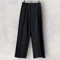 UNIQLO ユニクロ タックワイドパンツ ブラック Mサイズ
