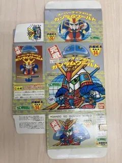 元祖SDガンダム　武者精太頑駄無　箱　説明書