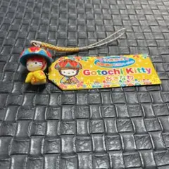ご当地キティ　ストラップ　沖縄限定　国際通り　花笠バージョン