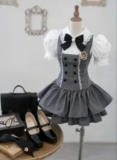 1/4 ディーラー 様製 アウトフィット ドレス 衣装 セット グレー