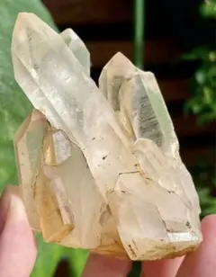 天然　ヒマラヤ水晶 クラスター 原石 置物 123g 天然石　パワーストーン