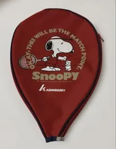 kawasaki テニスラケットケース スヌーピー レッド