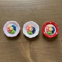 ハローキティ ミニチュア プレート 3点セット