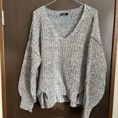 ［最終値下げ‼️］as know as a.no.ne.ne. Vニット新品のサムネイル