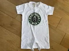 BABYBUCKS MILKロンパース 80 1回着のみのサムネイル