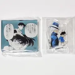 コナン 青山剛昌ふるさと館 アクリルブロック コナン探偵社 服部平次