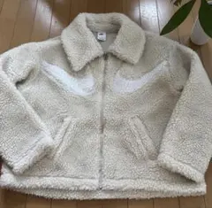 Nike フリースジャケット M クリーム