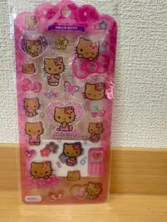 ハローキティ　ドロップジェリーシール　日焼けシール