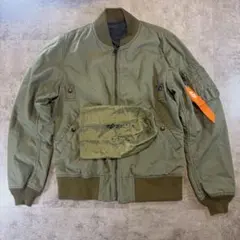 ALPHA INDUSTRIES × BEAMS Lights MA-1