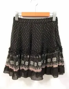 アプワイザーリッシェ Apuweiser-riche スカート フリル  レース