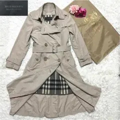 バーバリーブラックレーベル トレンチコート ノバチェック ライナー