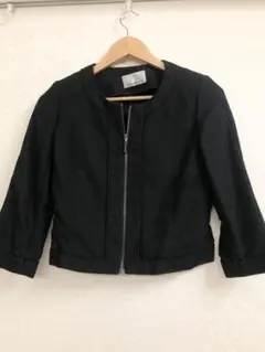 エムプルミエブラック★ノーカラージャケット