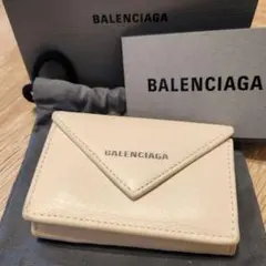 正規品 BALENCIAGA ペーパーミニウォレット 三つ折り財布のサムネイル