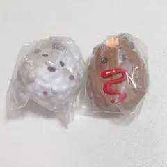 日本育ちのおこめ ボールチェーン付きフィギュア 2種セット