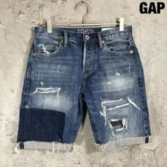 GAP Selvage damage denim shorts 28inch