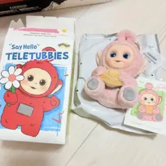 テレタビーズsay hello ぬいぐるみ ペンダント　新品　ポー