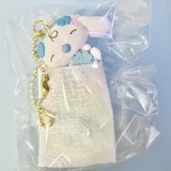 シナモロール みるく シークレット マスコットチャーム　水色クローバー