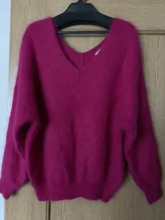 ニット　ピンク