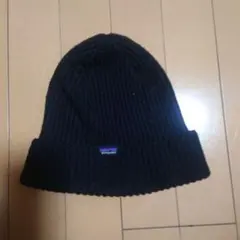 patagonia ブラック ニット帽