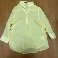 PROFILE blackLabel design イエロー長袖シャツ Mサイズのサムネイル