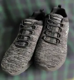 SKECHERS スニーカー ブラック/グレー -WIDE FIT☆23.5cmのサムネイル