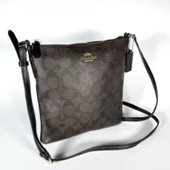 【極美品】COACH コーチ　シグネチャー　PVC ミニショルダーバッグ