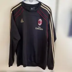 ACミラン adidas トレーナー 黒