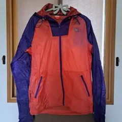 PUMA オレンジ/パープル ナイロンジャケット