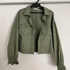 グローバルワーク　global work ジャケット　ブルゾン　カーキ　M