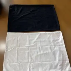 ￼ 64 × 43センチ黒、ピンク、枕カバーセット