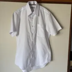 値下げBIRD LINE半袖白シャツ 男子