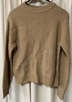 GU セーター ベージュ